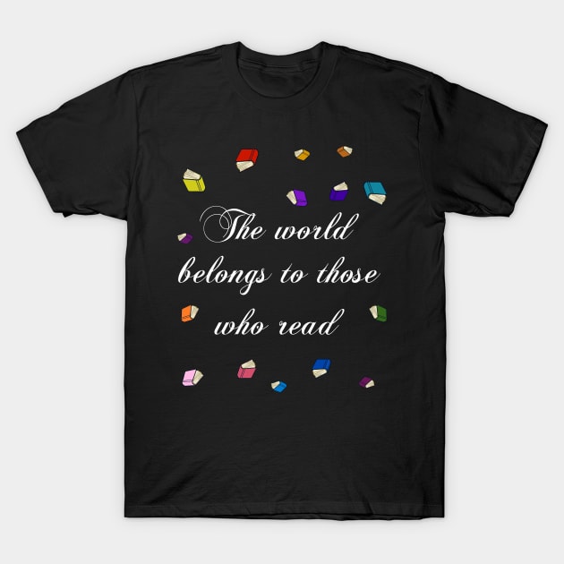 The future belongs to those who read T-Shirt by All About Nerds